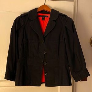 Marc by Marc Jacobs Black Twill Jacket size 0 worn once